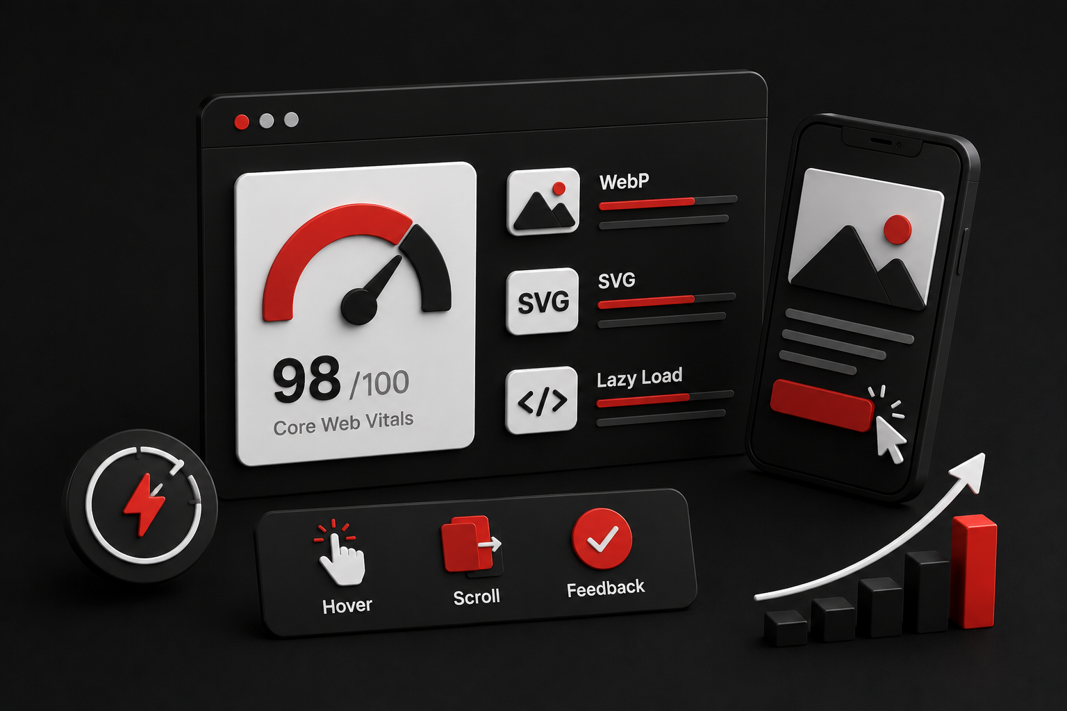 Motion design и оптимизация скорости сайта